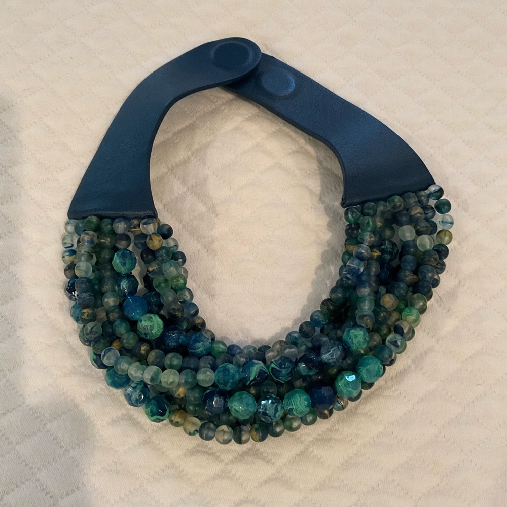 Fairchild and Baldwin beaded necklace